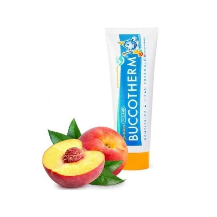 BUCCOTHERM DENTIFRICE JUNIOR 7-12ANS GOUT ICE TEA PECHE 50ML