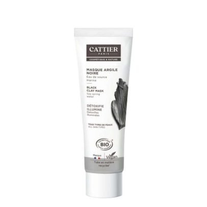 CATTIER MASQUE ARGILE NOIRE BIO 100ML