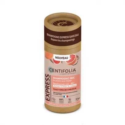 CENTIFOLIA SHAMPOING SEC EN POUDRE PAMPLEMOUSSE ROSE BIO 50G