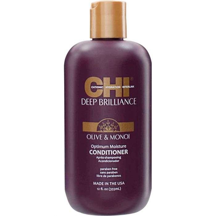 CHI DEEP BRILLANCE OLIVE & MONOI CONDITIONER 355ML