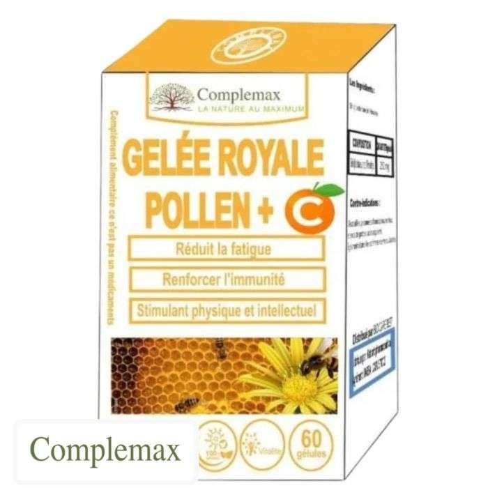 COMPLEMAX GELEE ROYALE POLLEN + C 60 GELULES