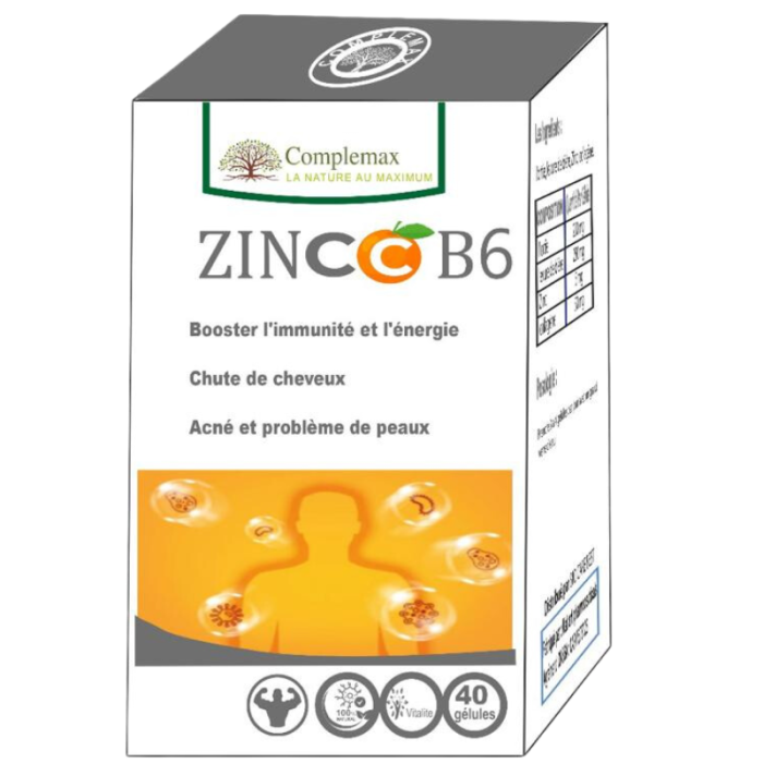 COMPLEMAX ZINC + VIT C+ VIT B6 40 GELULES