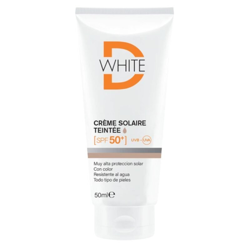 D WHITE ECRAN SOLAIRE TEINTE CLAIR SPF50+ 50ML