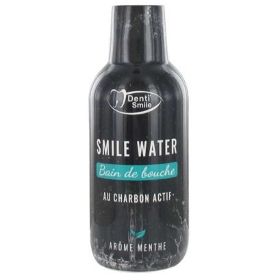 DENTI SMILE BAIN DE BOUCHE BIO AU CHARBON ACTIF 300ML