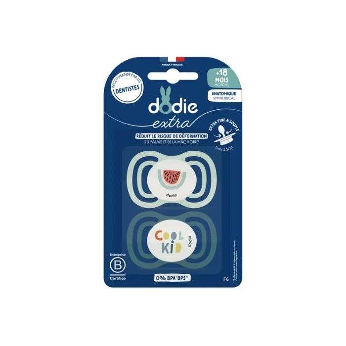 DODIE SUCETTE ANATOMIQUE FLUO MONSTRES 18M+ A60