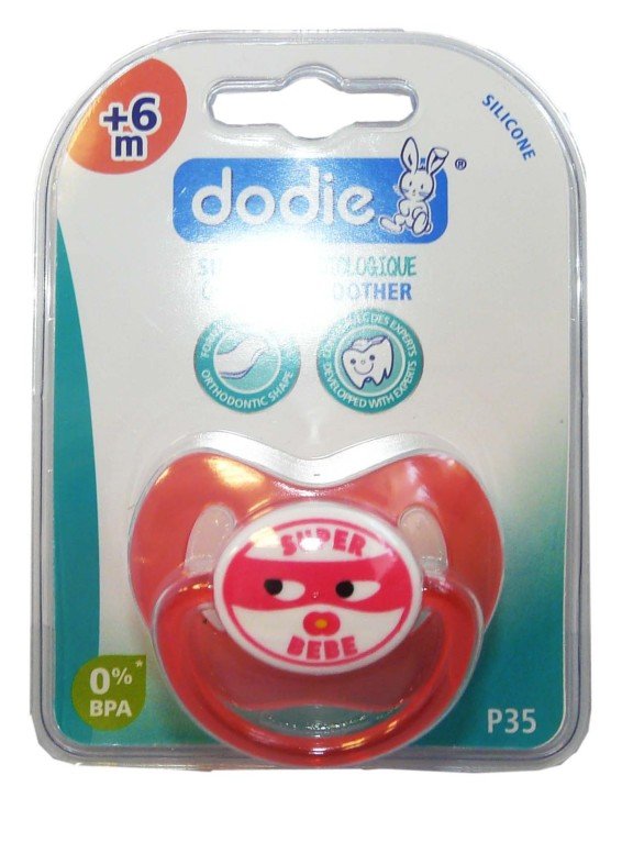 DODIE SUCETTE PHYSIOLOGIQUE ORTHODONTIC 6M+ P35