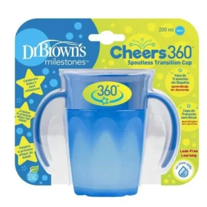 DR BROWNS CHEERS 630 GOBLET BLEU AVEC TC71004-INTL