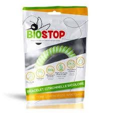 BIOSTOP BRACELET CITRONNELLE BICOLORE