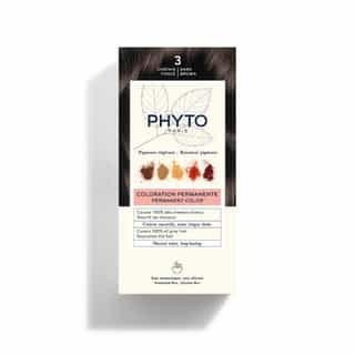 PHYTO PHYTOCOLOR COLORATION PERMANENTE 3 CHATAIN FONCE
