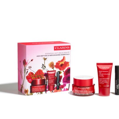 CLARINS COFFRET - MULTI-INTENSIVE JOUR 50ML + MU NUIT 15ML + LIP OI