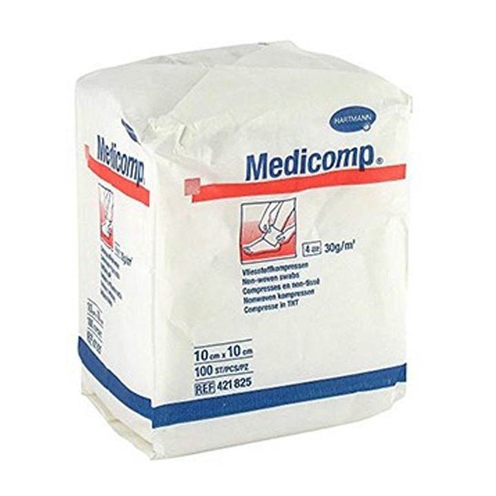 HARTMANN COMPRESSES MEDICOMP 10CM*10CM (20PSC) REF411042
