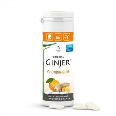 LEMON PHARMA GINJER CHEWIN GUM GINGEMBRE ORANGE