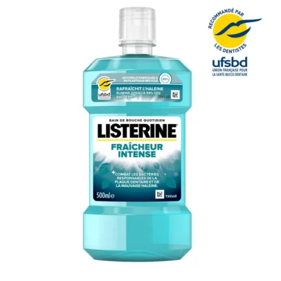 LISTERINE BAIN DE BOUCHE FRAICHEUR GOUT PLUS LEGER 500ML