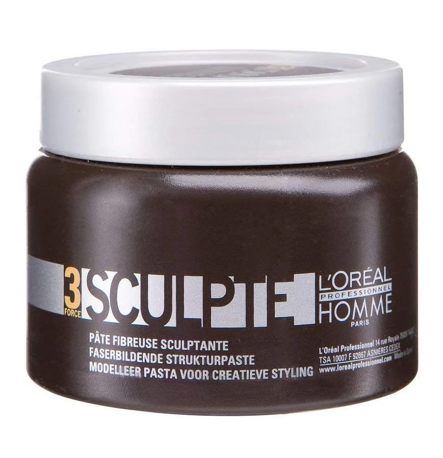 L'OREAL PROFESSIONNEL HOMME SCULPTE FORCE 3 150ML