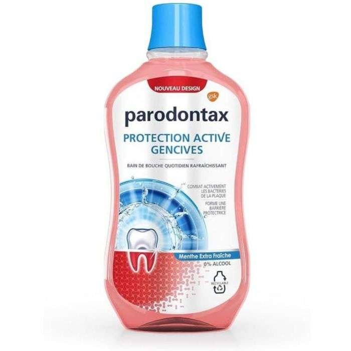 PARODONTAX BAIN DE BOUCHE PROTECTIONE ACTIVE GENCIVE 500ML