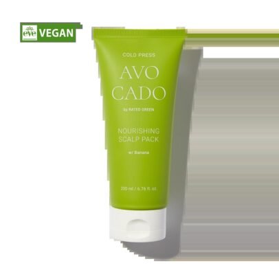 RATED GREEN COLD PRESS AVOCADO NOURISHING SCALP PACK W/BANANA 200ML