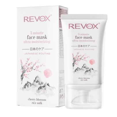 REVOX B77 JAPANESE RITUAL 3 MINUTE ULTRA MOISTURIZING FACE MASK, 30 ml