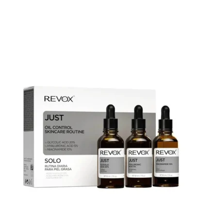 REVOX B77 JUST OIL CONTROL SKINCARE ROUTINE 3*30ml