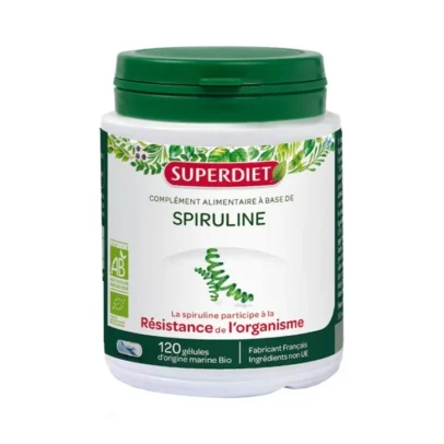 SUPER DIET SPIRULINE BIO 120 GELULES