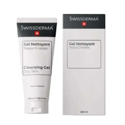 SWISSDERMA GEL NETTOYANT PEAUX GRASSES 200ML