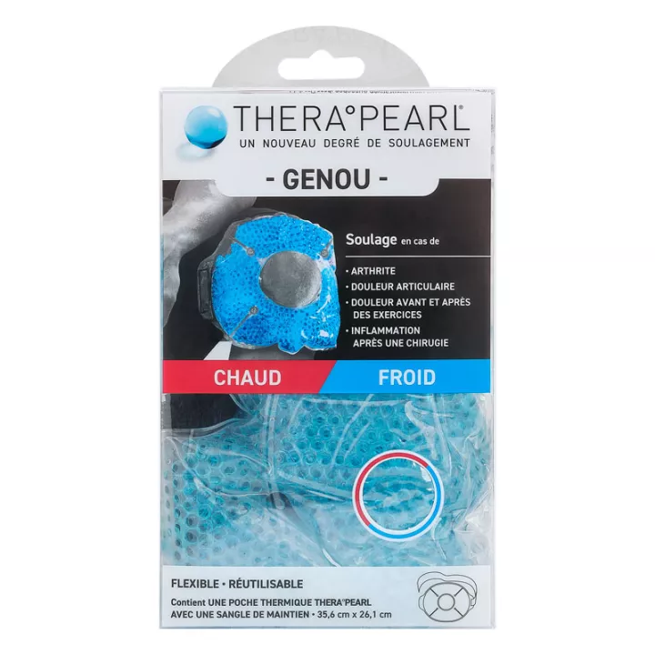 THERAPEARL HOT&COLD KNEE WRAP WITH STRAP (GENOU)