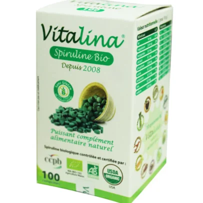 VITALINA SPIRULINE 200 COMPRIMES