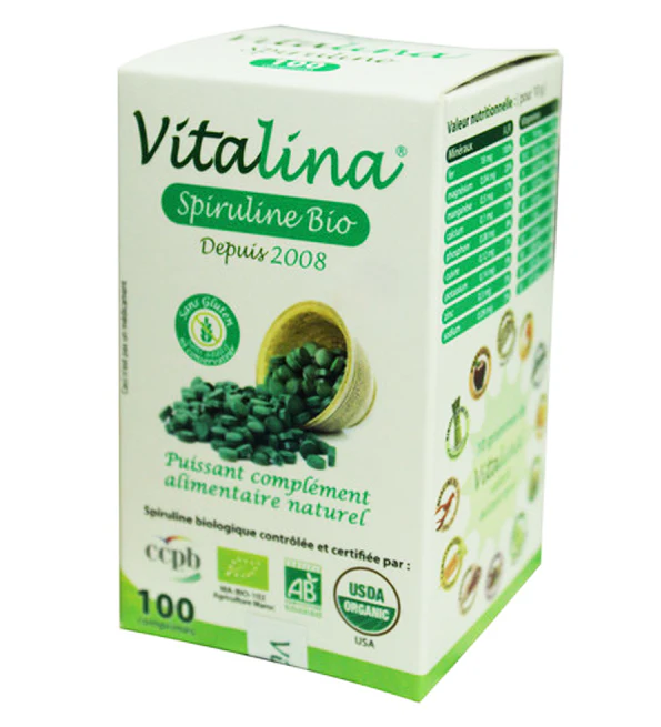 VITALINA SPIRULINE 200 COMPRIMES