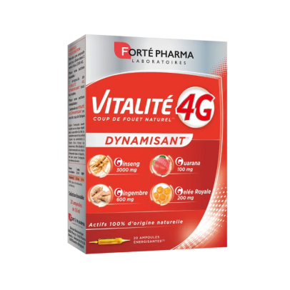FORTE PHARMA VITALITE 4G DYNAMISANT 30 AMPOULES