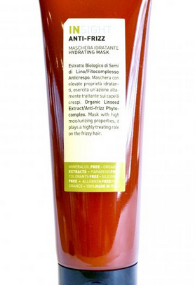 INSIGHT ANTI FRIZZ HYDRATING MASK 250ML