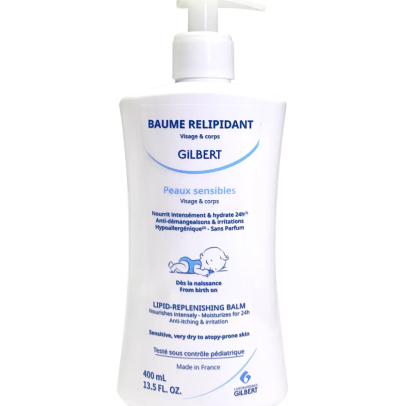 GILBERT BAUME RELIPIDANT VISAGE ET CORPS BEBE 400ML