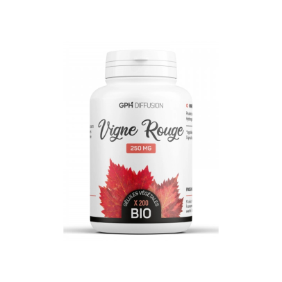 GPH DIFFUSION ORGALIANE VIGNE ROUGE BIO 200 GELULES