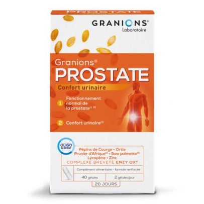 GRANIONS CONFORT URINAIRE 40 GELULES