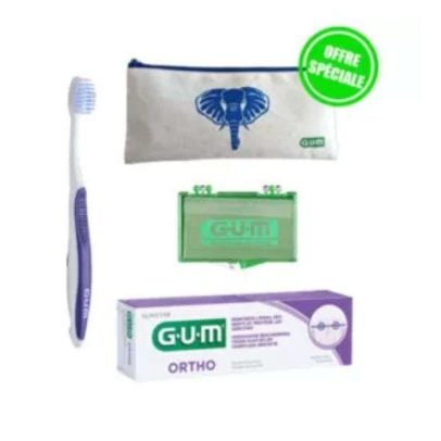 GUM TROUSSE ORTHO (DENTIF + BAD + CIRE)