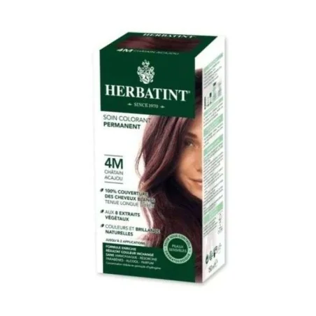 HERBATINT 4M CHATAIN ACAJOU 150ML