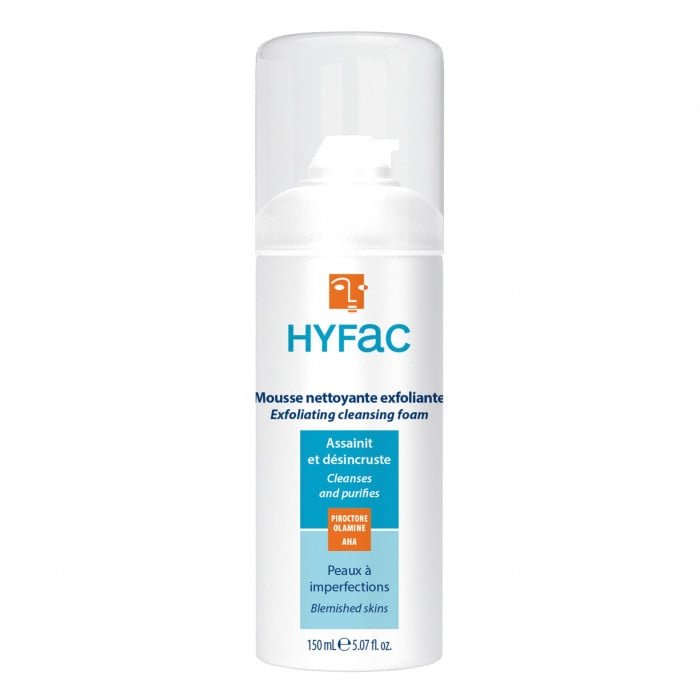 HYFAC MOUSSE NETTOYANTE EXFOLIANTE 150ML