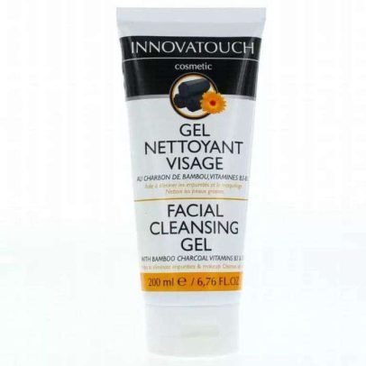 INNOVATOUCH GEL NETTOYANT VISAGE AU CHARBON TUBE 200 ML