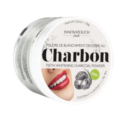INNOVATOUCH POUDRE DE BLANCHIMENT DENTAIRE AU CHARBON COCO 50G