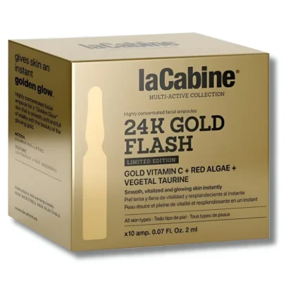 LACABINE 24K GOLD FLASH AMPOULES 10*2ML