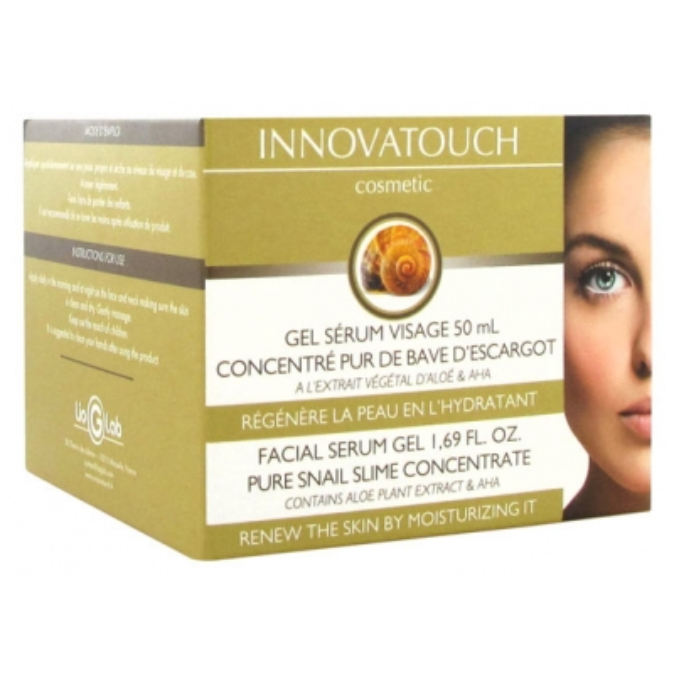 INNOVATOUCH GEL SERUM VISAGE CONCENTRE PUR DE BAVE D'ESCARGOT 50ML