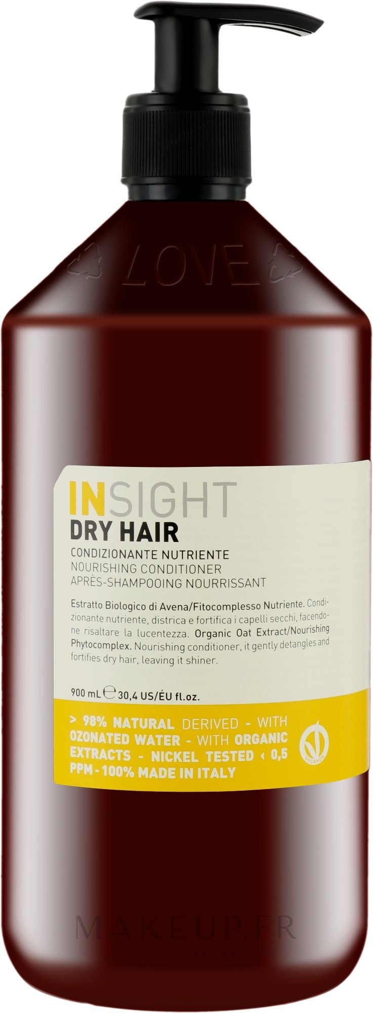 INSIGHT DRY HAIR NOURISHING SHAMPOING 900ML