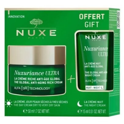 Nuxe Offre Spéciale:Nuxuriance Ultra Crème Riche Anti-Age Global Jour 50ml+Crème nuit 15ml