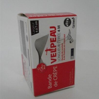 COMED CREPE VELPEAU LARGEUR 4-5CM ROUGE