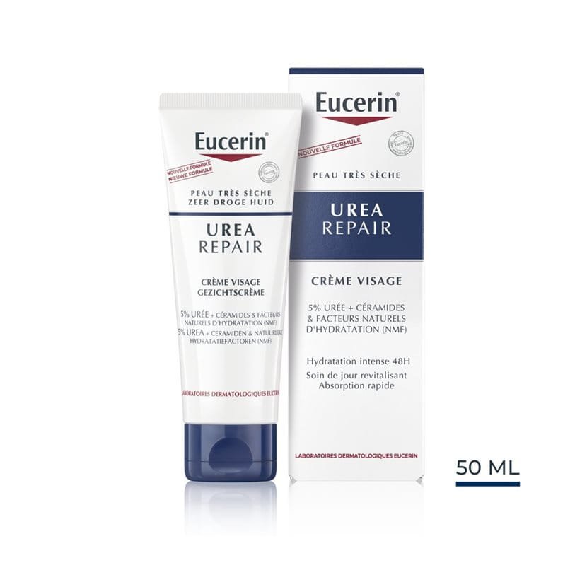 EUCERIN UREA REPAIR FACE CREAM 5% UREA 50ML