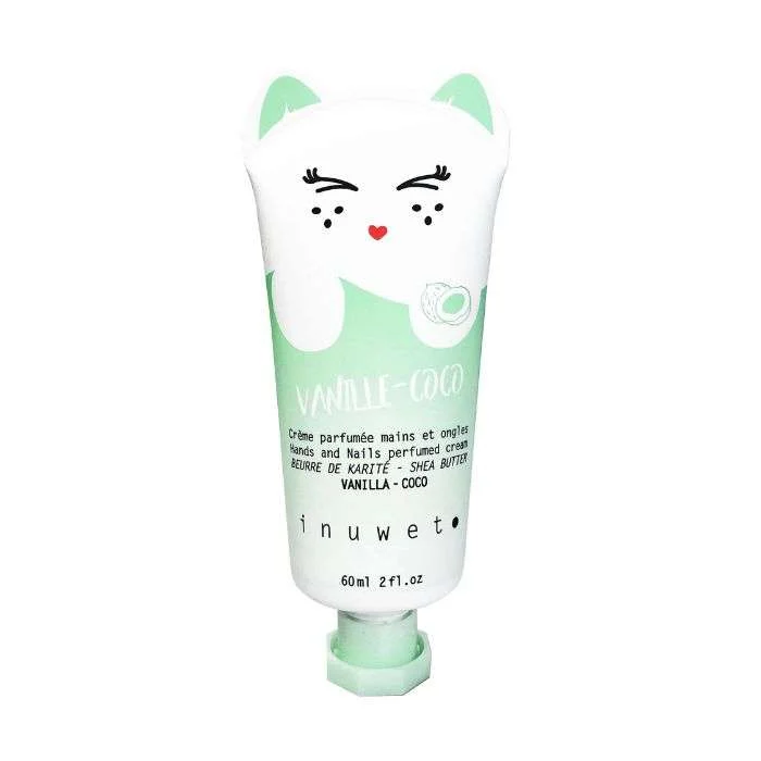 INUWET CREME MAINS CHAT COCO VANILLE 60ML