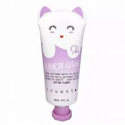 INUWET CREME MAINS CHAT FLEUR DE COTON 60ML