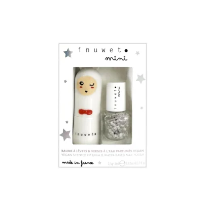 INUWET DUO KIDS BAUME BARBA A PAPA 3.5G + VERNIS ETOILE 5ML
