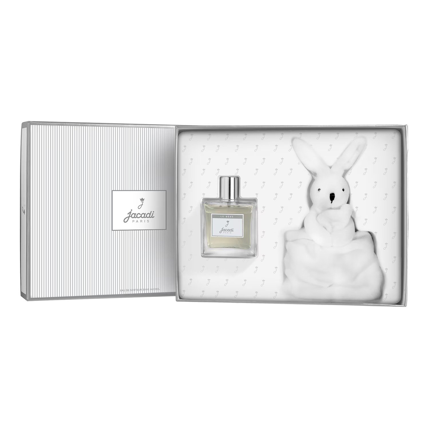 JACADI COFFRET LE BEBE EAU DE SENTEUR 100ML + DOUDOU