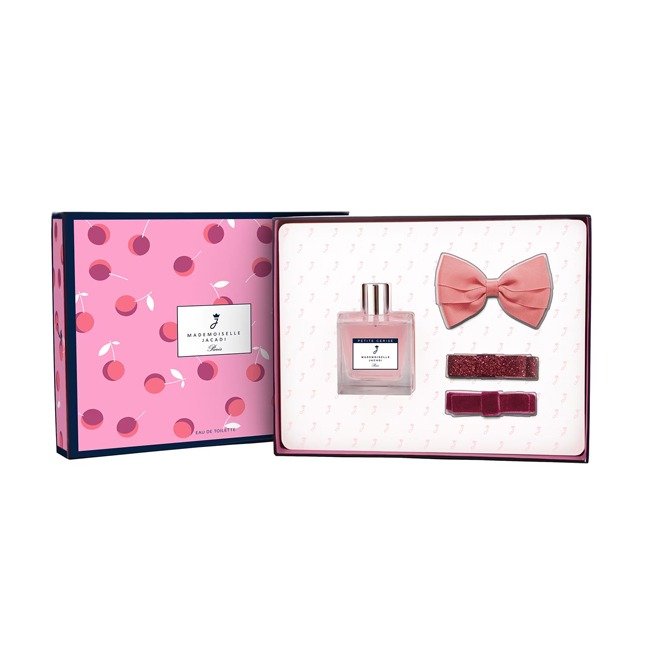 JACADI COFFRET PETITE LIBELLULE EAU DE TOILETTE 100ML + BARRETTES NŒUD
