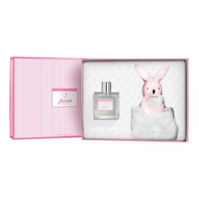 JACADI COFFRET TOUTE PETITE EAU DE SENTEUR 100ML + DOUDOU LAPIN