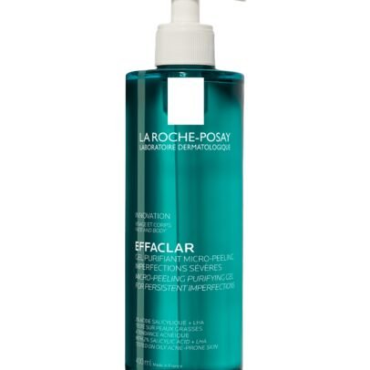 LA ROCHE POSAY EFFACLAR GEL PURIFIANT MICRO-PEELING PEAU GRASSE ACNEIQUE 400ML